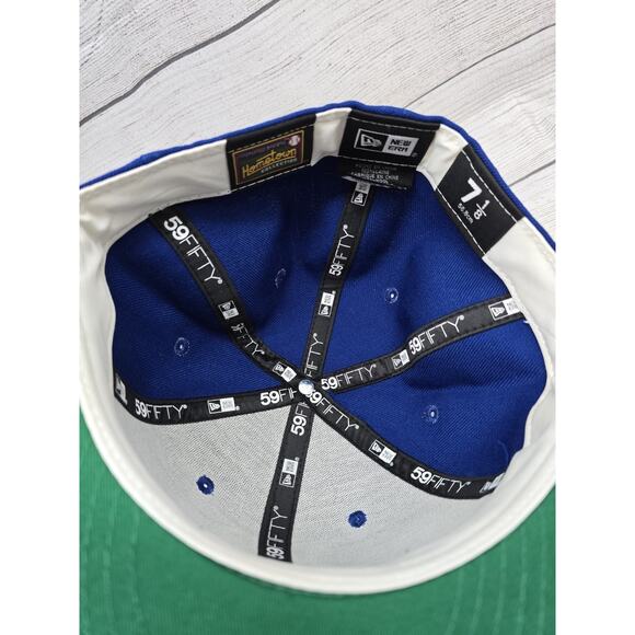 Vintage Vero Beach Dodgers Minor League Fitted New Era Hat Size 7 1/8 100% Wool - Picture 6 of 8